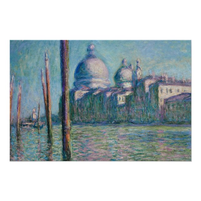 Pôster Monet - Le Grand Canal (Frente)