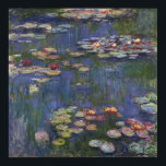 Poster Monet - Lírios de Água<br><div class="desc">Lírios d'água de Claude Monet. Para obter mais imagens prontas para poster do Livro 3 da Série de Arte Zedigna "Claude Monet - Paintings & Drawing Vol 2", visite https://books.zedign.com/zas/3.html</div>
