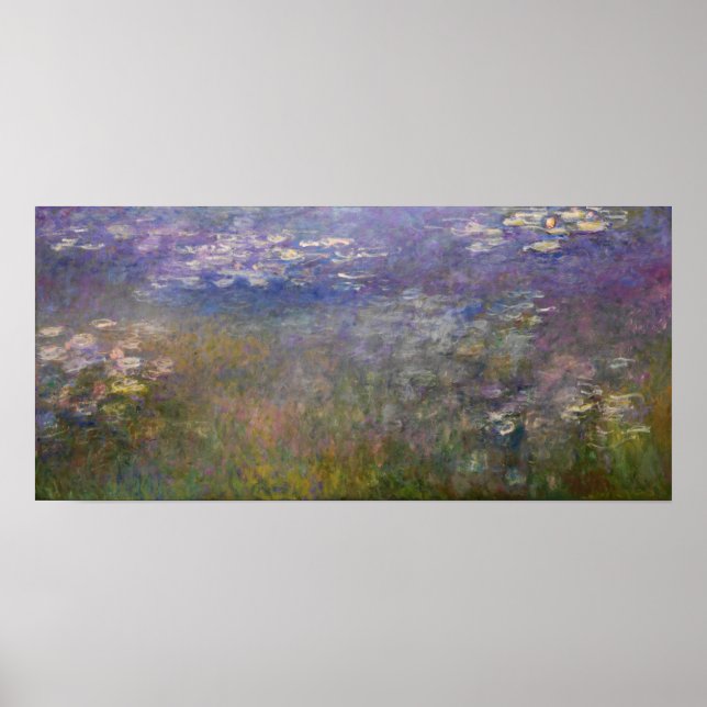 Poster Monet - Nenúfares (Frente)