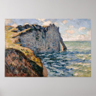 Poster Monet - O Cliff Do Eval Etretat
