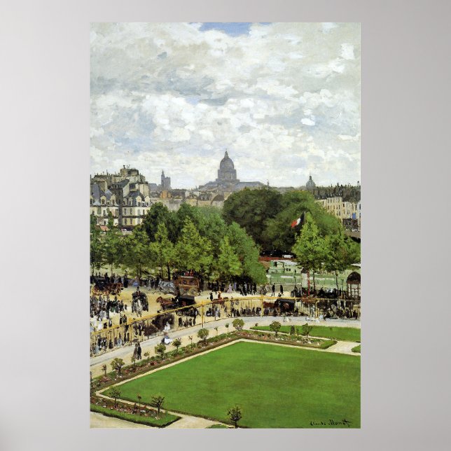 Poster Monet - O Jardim da Princesa (Frente)