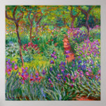 Poster Monet "O Jardim Íris em Giverny"<br><div class="desc">Monet foi fundador da pintura Impressionista Francesa, da qual "O Jardim Íris em Giverny" (pintado entre 1899 e 1900) é um belo exemplo. É uma celebração de cor, luz e movimento. Quando Monet comprou a propriedade Giverny, ele redesenhou o jardim de flores já plantado em seus terrenos. Sua preferência por...</div>