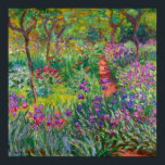 Poster Monet "O Jardim Íris em Giverny"<br><div class="desc">Monet foi fundador da pintura Impressionista Francesa, da qual "O Jardim Íris em Giverny" (pintado entre 1899 e 1900) é um belo exemplo. É uma celebração de cor, luz e movimento. Quando Monet comprou a propriedade Giverny, ele redesenhou o jardim de flores já plantado em seus terrenos. Sua preferência por...</div>