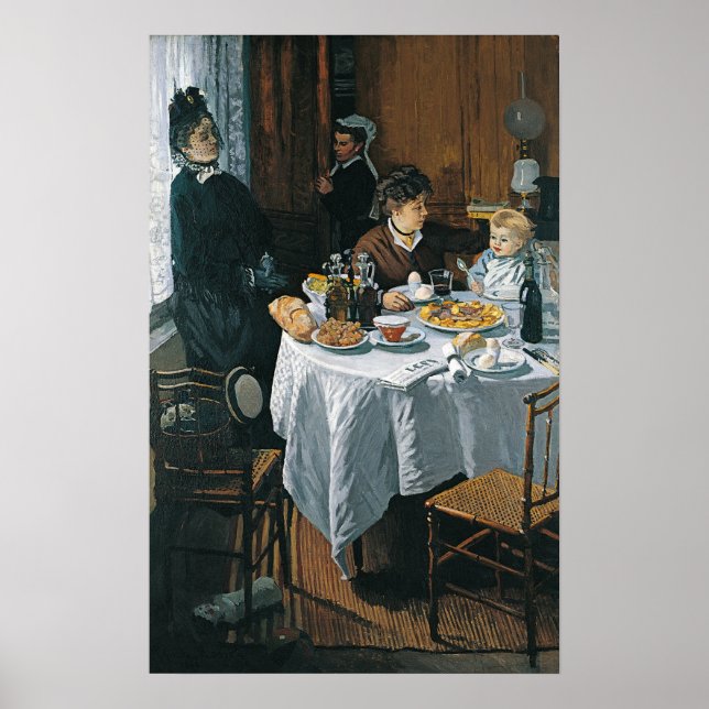 Poster Monet - O Luncheon (Frente)