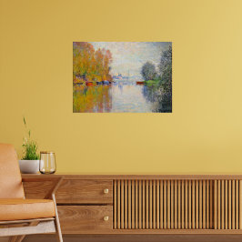 Poster Monet - Outono no Sena na Argentina