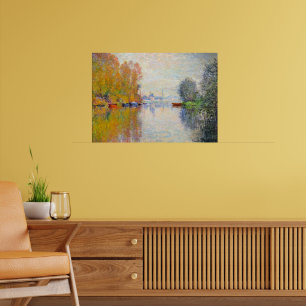 Poster Monet - Outono no Sena na Argentina