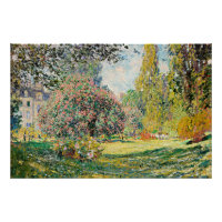 Monet - Paisagem, Parc Monceau,