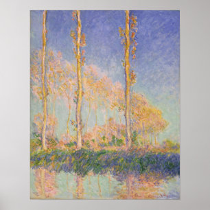 Poster Monet - Poplars