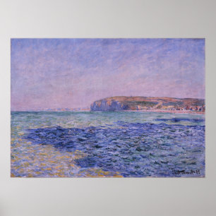 Poster Monet - Sombras No Mar Os Cliffs Em Pourville