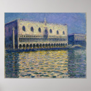 Poster Monet - The Doges Palace (Le Palais Ducal)