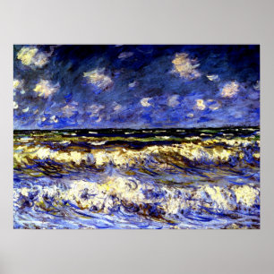 Poster Monet - Um Mar Tempestade,