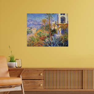 Poster Monet - Vilas em Bordighera,