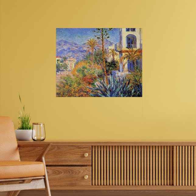 Poster Monet - Vilas em Bordighera, (Sala de Estar 2)