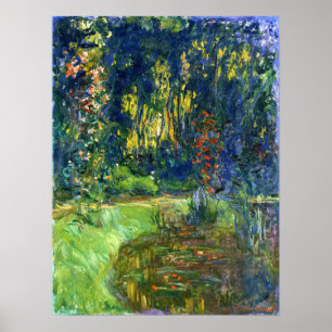 Poster Monet - Water Lily Pond Em Giverny 1919