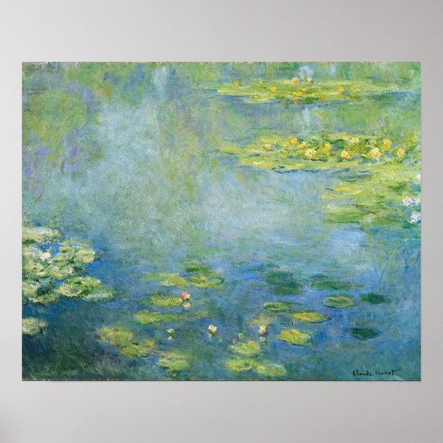 Poster Monet Waterlily 1906 (Frente)
