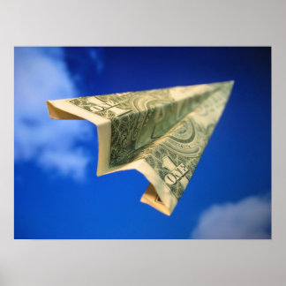 Poster Money Plane