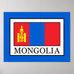 Poster Mongólia