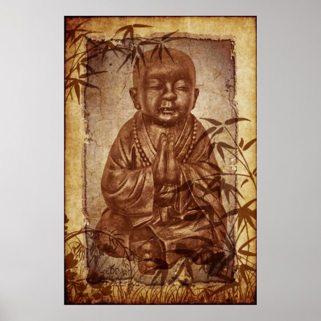 Pôster Monk budista (Frente)