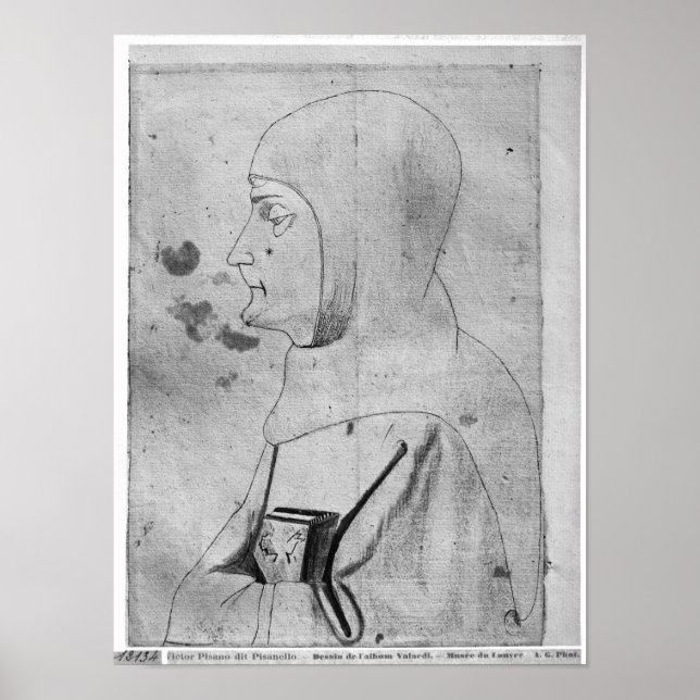 Pôster Monk, do Álbum Vallardi (Frente)