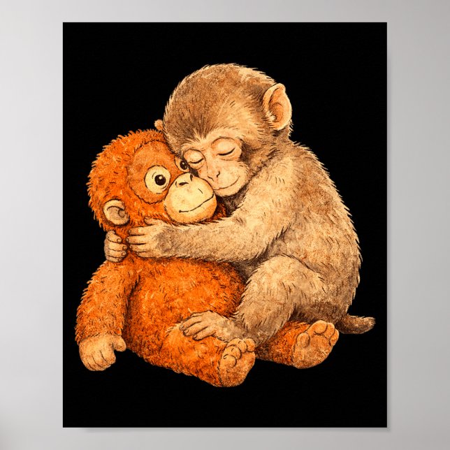 Poster Monkey punch graphic tee  (Frente)