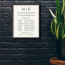 Monograma minimalista ou Adicionar logotipo à empr