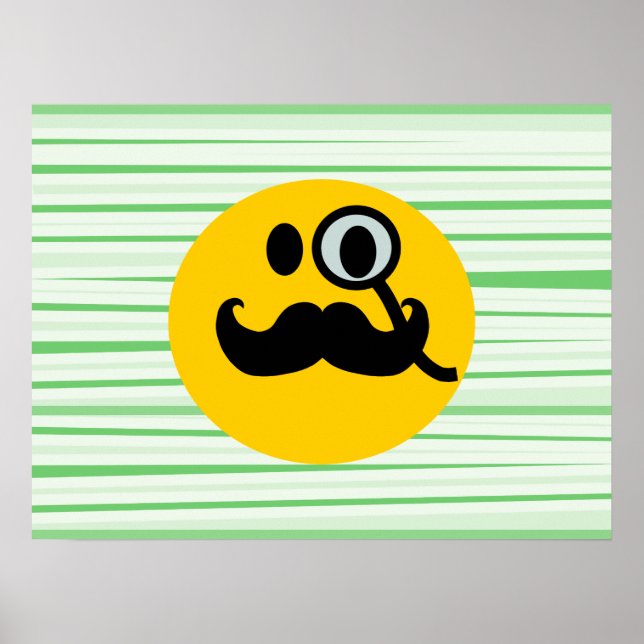Poster Monoterapia do bigode (Frente)