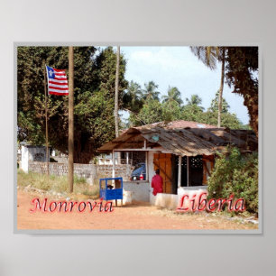 Poster Monróvia - Libéria -