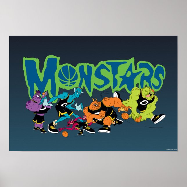 Poster Monstars SPACE JAM™ (Frente)
