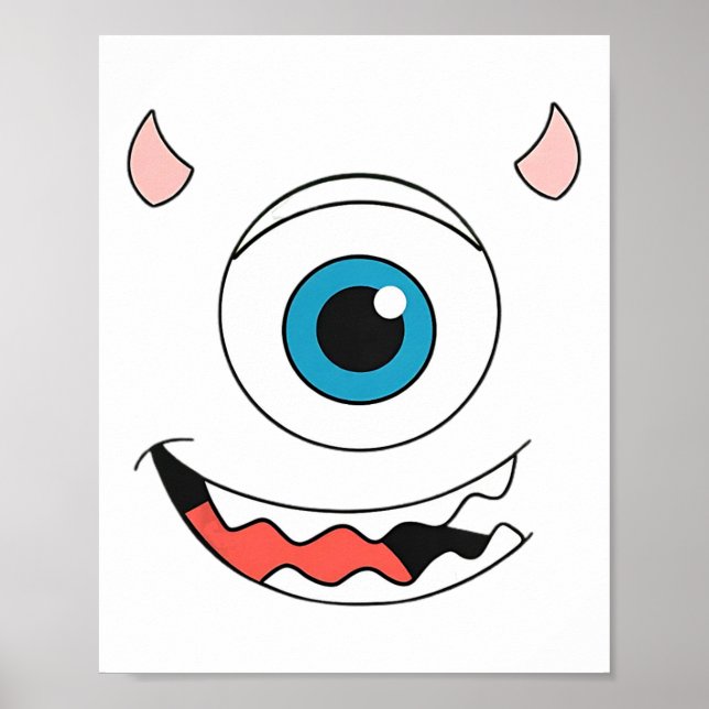 Poster Monster Halloween Costume Monsters University Fami (Frente)