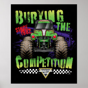Poster Monster Jam Grave Digger