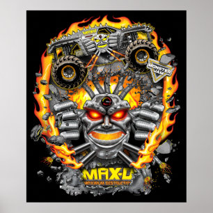 Poster Monster Jam Max-D