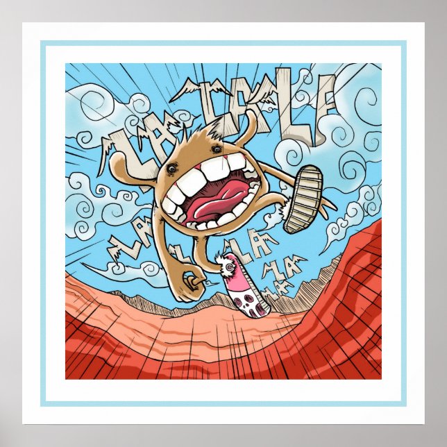 Poster Monster Skater (Frente)