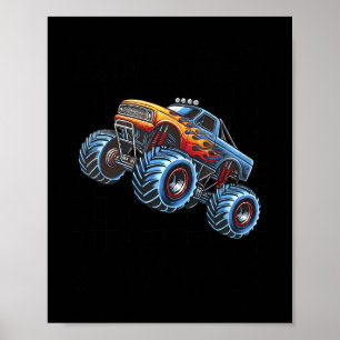 Poster Monster Truck Mama Mãe Caminhão Monstro É Meu Jam