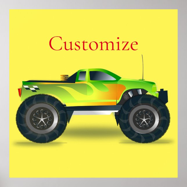 Poster Monster Truck Thunder_Cove (Frente)