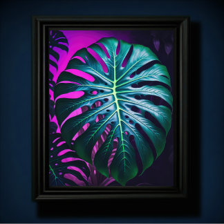 Poster Monstera Folaves