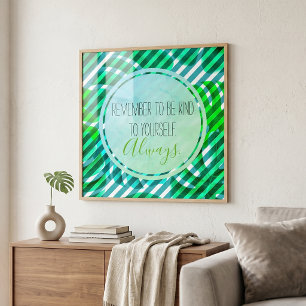 Poster Monstera tropical deixa e tira inspiração