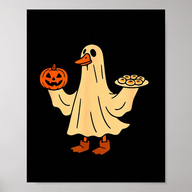 Poster Monsters Don't Eat Ghost Because They Taste Like S (Frente)