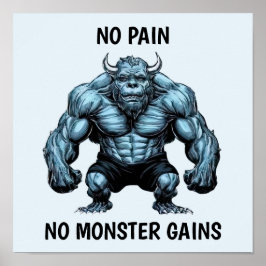 Poster Monstro Corado