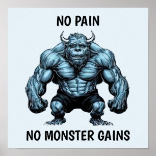 Poster Monstro Corado