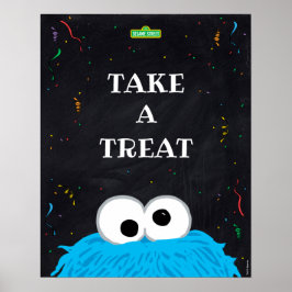 Poster Monstro de cookies | Tome primeiro aniversario A T