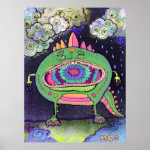 Monstro de tênis Rainha Day