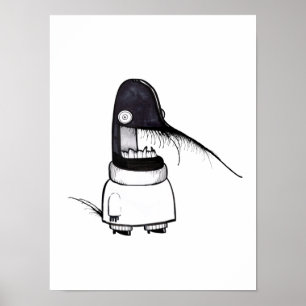 Pôster Monstro diário 100