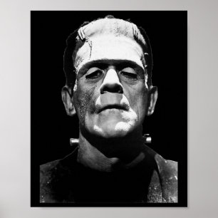 Poster Monstro do Filme Horror do Monstro das Halloween