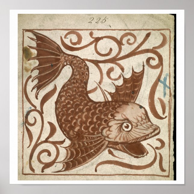 Poster Monstro do mar (c/c no papel) (Frente)