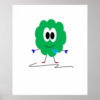 Pôster Monstro Verde