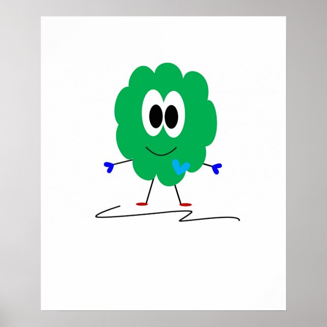 Pôster Monstro Verde (Frente)