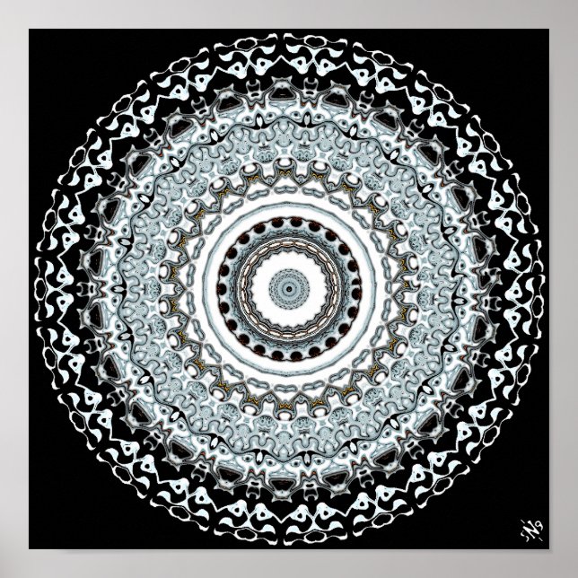 Poster Monstros Mandala 2 (Frente)