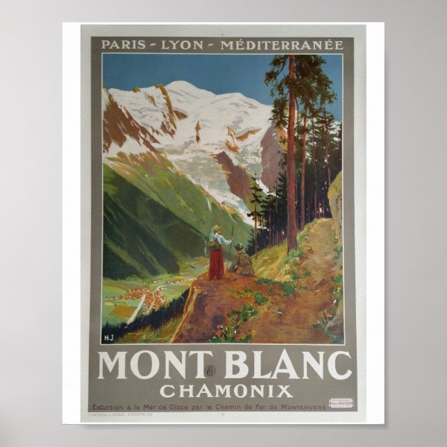 POSTER MONT BLANC (Frente)