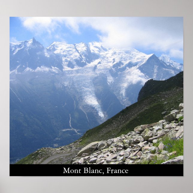 Pôster Mont Blanc, França (Frente)