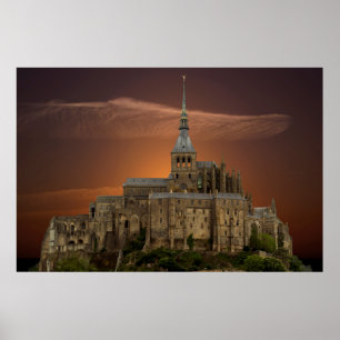 Pôster Mont-Santo-Michel